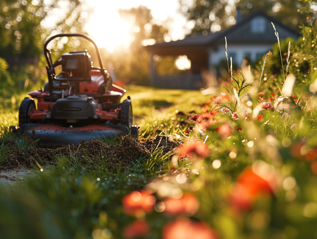 tondeuse mulching