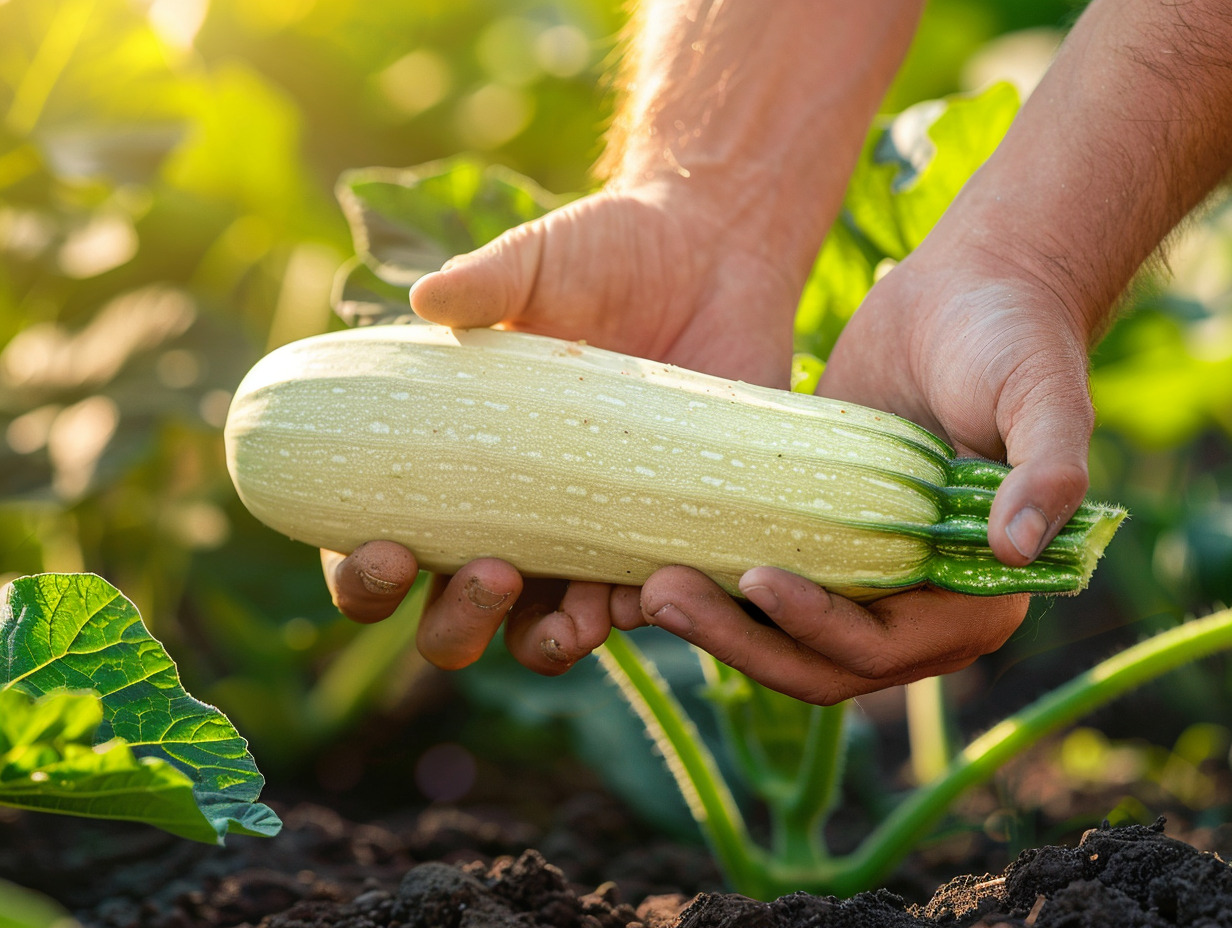 courgette blanche