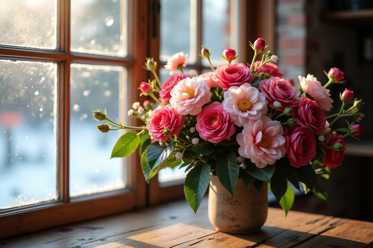 fleurs hiver