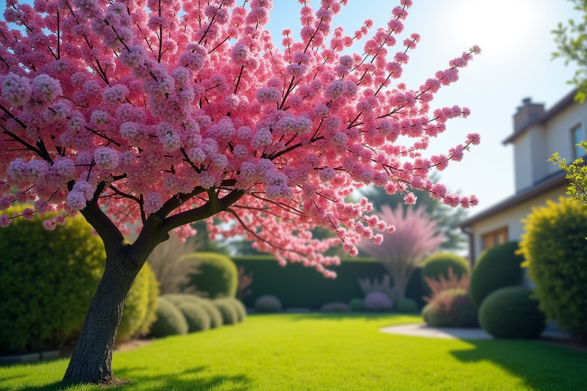 arbre fleuri