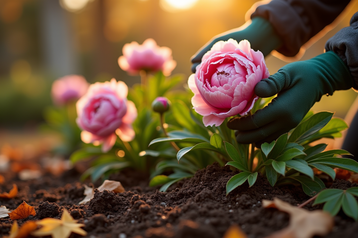 pivoine hiver