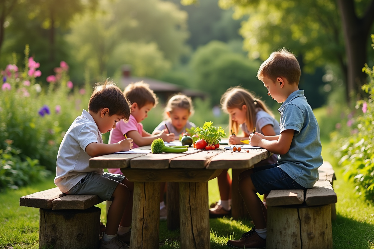 jardin scolaire