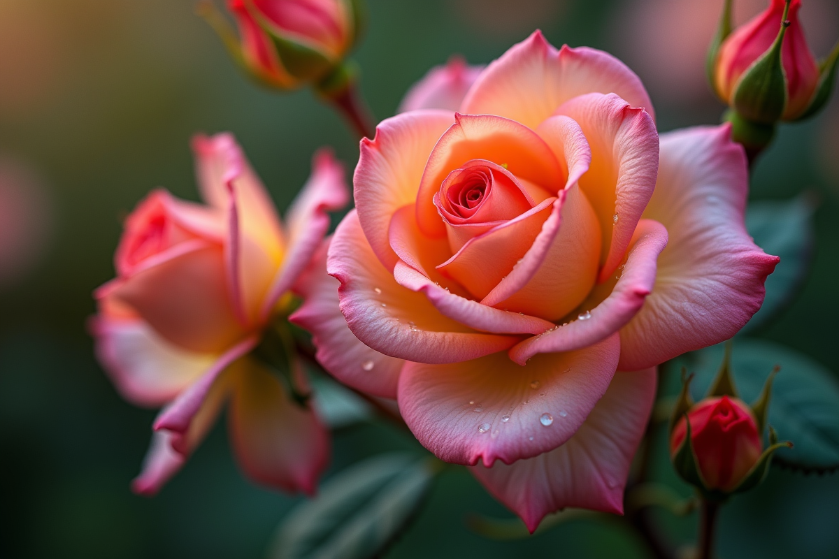 rosiers fleurs