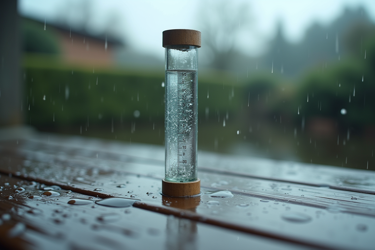 pluie précise