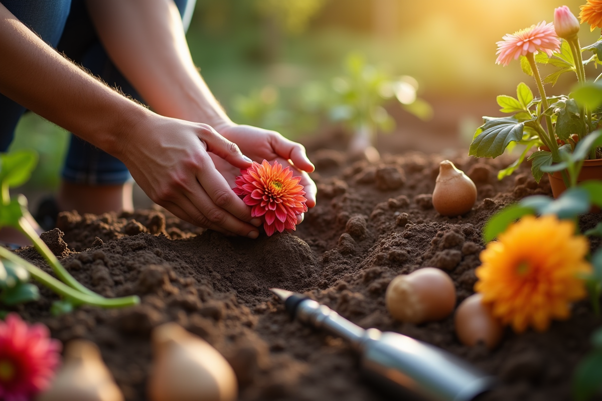 fleurs jardin