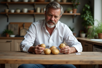 Nutritionniste examine deux variétés de pommes de terre C3 et C4